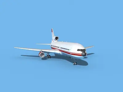 Lockheed L-1011 TriStar Corporate 1 3D model
