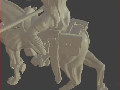 Mass Jager Cavalry 3D model