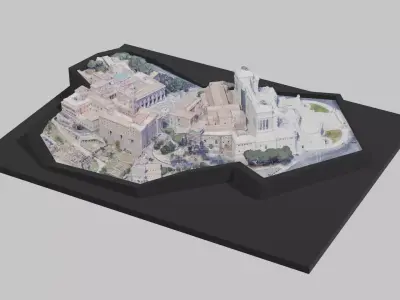 Capitoline Hill Rome 3D model