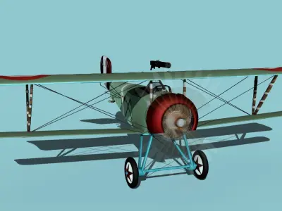 Nieuport 11 VHP V11 3D model
