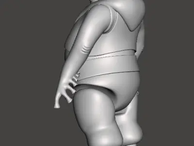 Star Wars Droid Cartoon Auctioneer STL 3D Printing  3D print model