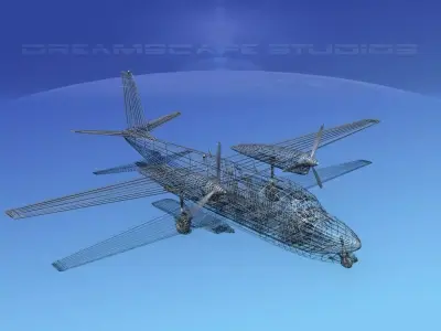 Rockwell Turbo Commander 690 V10 3D model