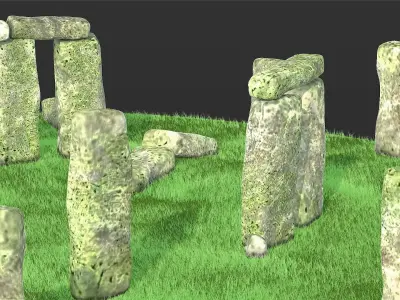 Stonehenge 3D model