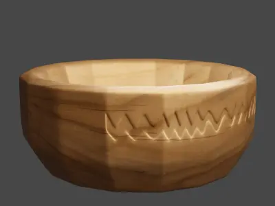 Honey melt animation Free low-poly 3D model