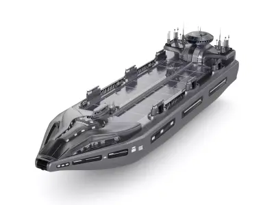Replenishment Ship 3D model