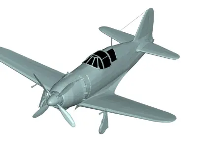 Mitsubishi J2M 3D model