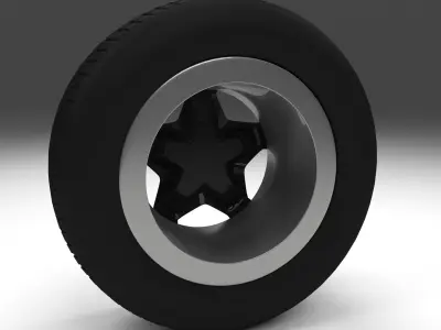 Porsche Wheel v6 3D model