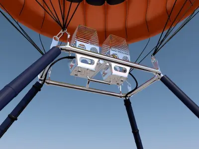 Hot Air  Balloon 3D model