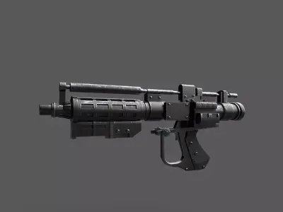 E5 Blaster 3D model