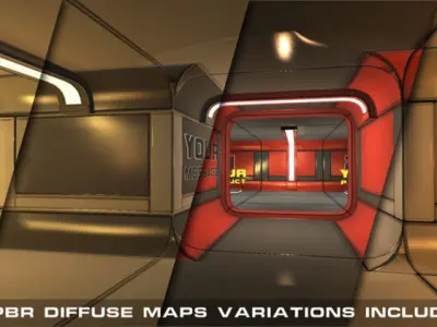 Showroom Level Kit Vol 2 Low-poly 3D model