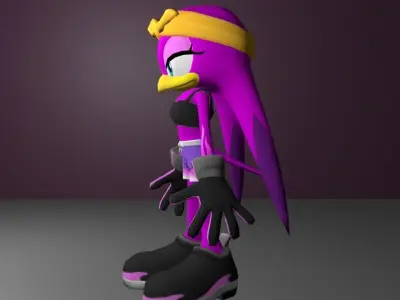 wave riders 3D model