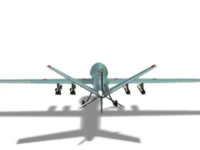 Reaper  Drone Low-poly 3D model