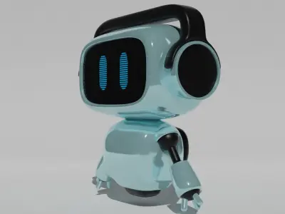 Robot 3D model 87