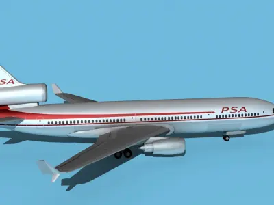 McDonnell Douglas MD-11 PSA 3D model