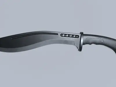 Knife-Kurki Low-poly 3D model