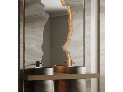 Bathroom furniture 7 3D model