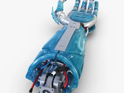 Bio robotic hand v 1 3D model