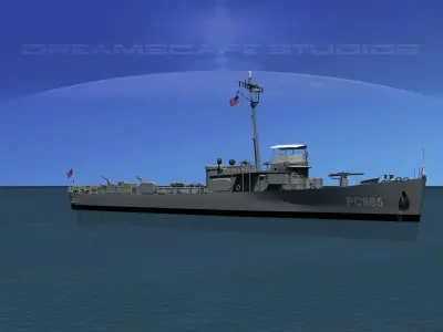 USS PC-865 Subchaser  3D model