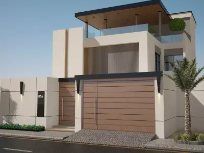 PRIVATE VILLA DESIGN PROJECT 3D model