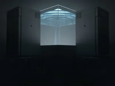 Water Sampling Monitoring Station Remastered Low-poly 3D model