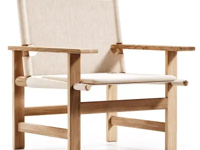 The Canvas Chair 3D model