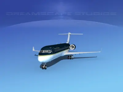 Comac ARJ21-700 Venture Air 3D model