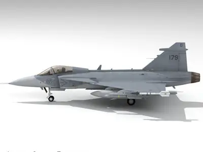 JAS 39 Gripen 3D model