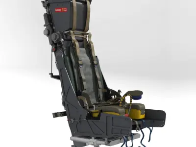 Martin baker Mk10 Ejection Seat 3D model