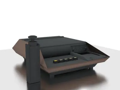 10 old consoles part 1 3D model