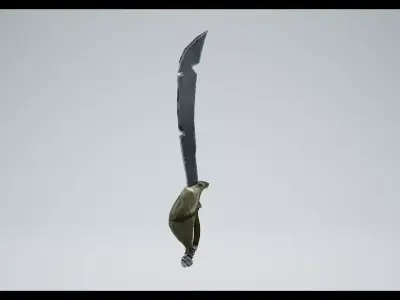 Stylized Weapons Low-poly 3D model