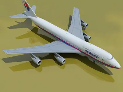 Malaysia Airlines 3D model