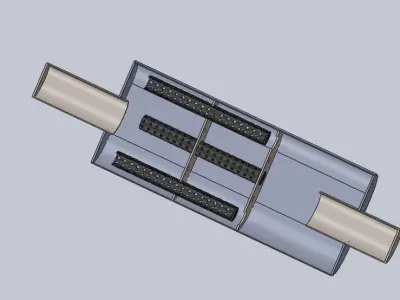 Silencer Underbelly Free 3D model