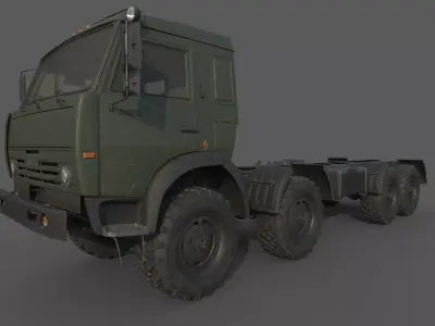 Kamaz 63501 3D model