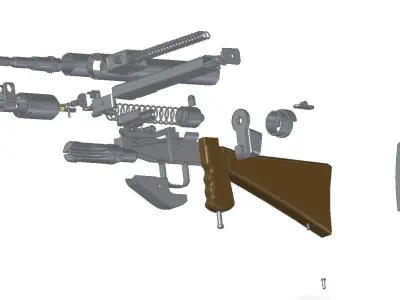 STEN MkV 3D model