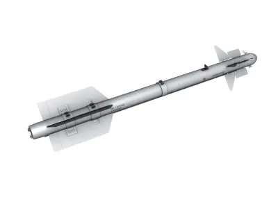 AA-11 Archer - Vympel R-73 3D model