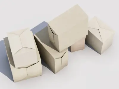 Box Set 06 Low-poly 3D model