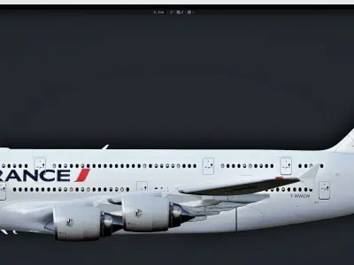 A 380 Free 3D model