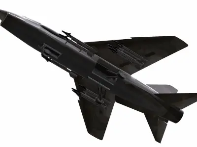 AirCraft 03 - fighter 3D model