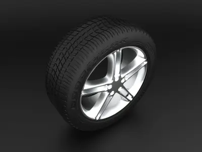 Audi R8 Rims Free 3D model