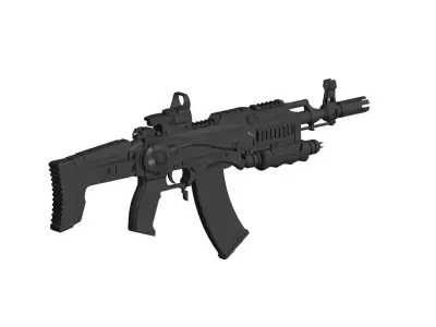 AR9 Valkyrie Assault Rifle 3D model