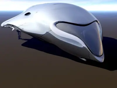 EVAC5 Rescue Starship 3D model