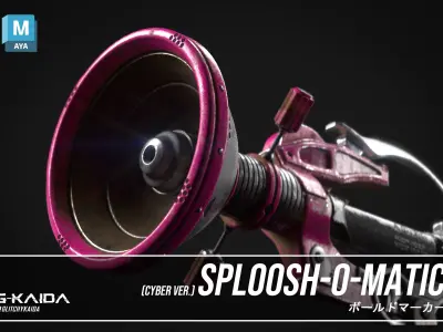 Prop - Weapon - Sploosh-o-Matic 3D model