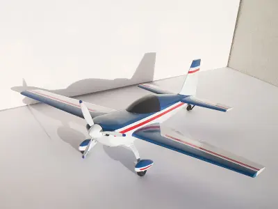 Extra EA-300 Scale Model 1-20 3D print model