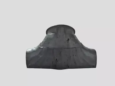 Ancient Round Shield 3D model