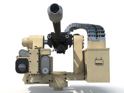 M230LF machine gun 3D model