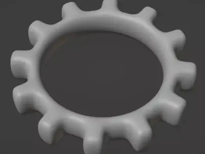 Gear Model Free 3D model