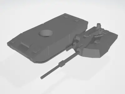 Hades A4M Main Battle Tank 3D print model