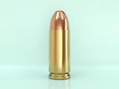 9x21 cartridge 3D model