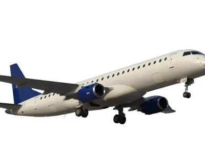 Embraer 190 3D model