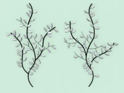 Wall Art Decoration Tree Branch Free 3D model